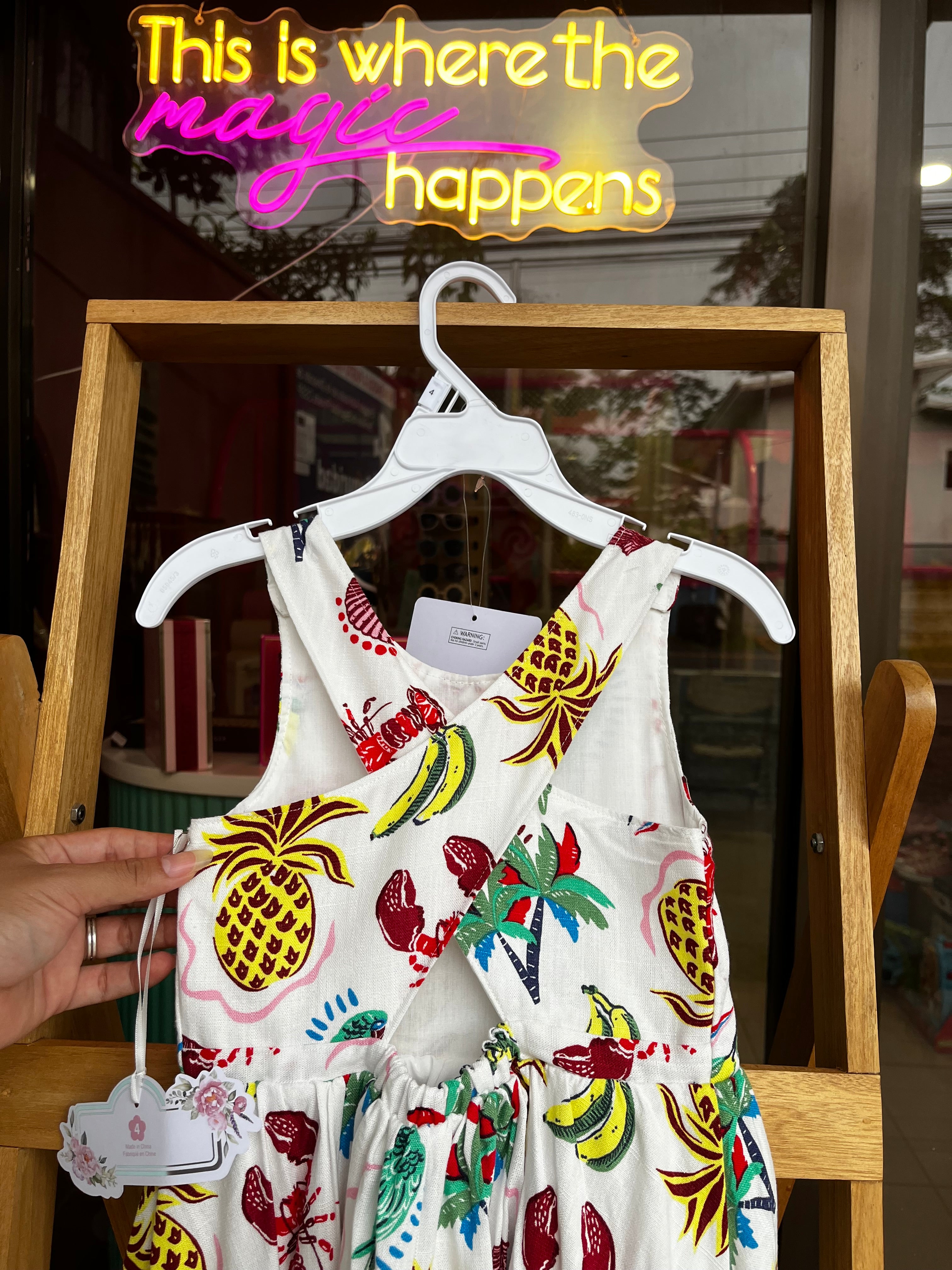 Vestido + accesorio