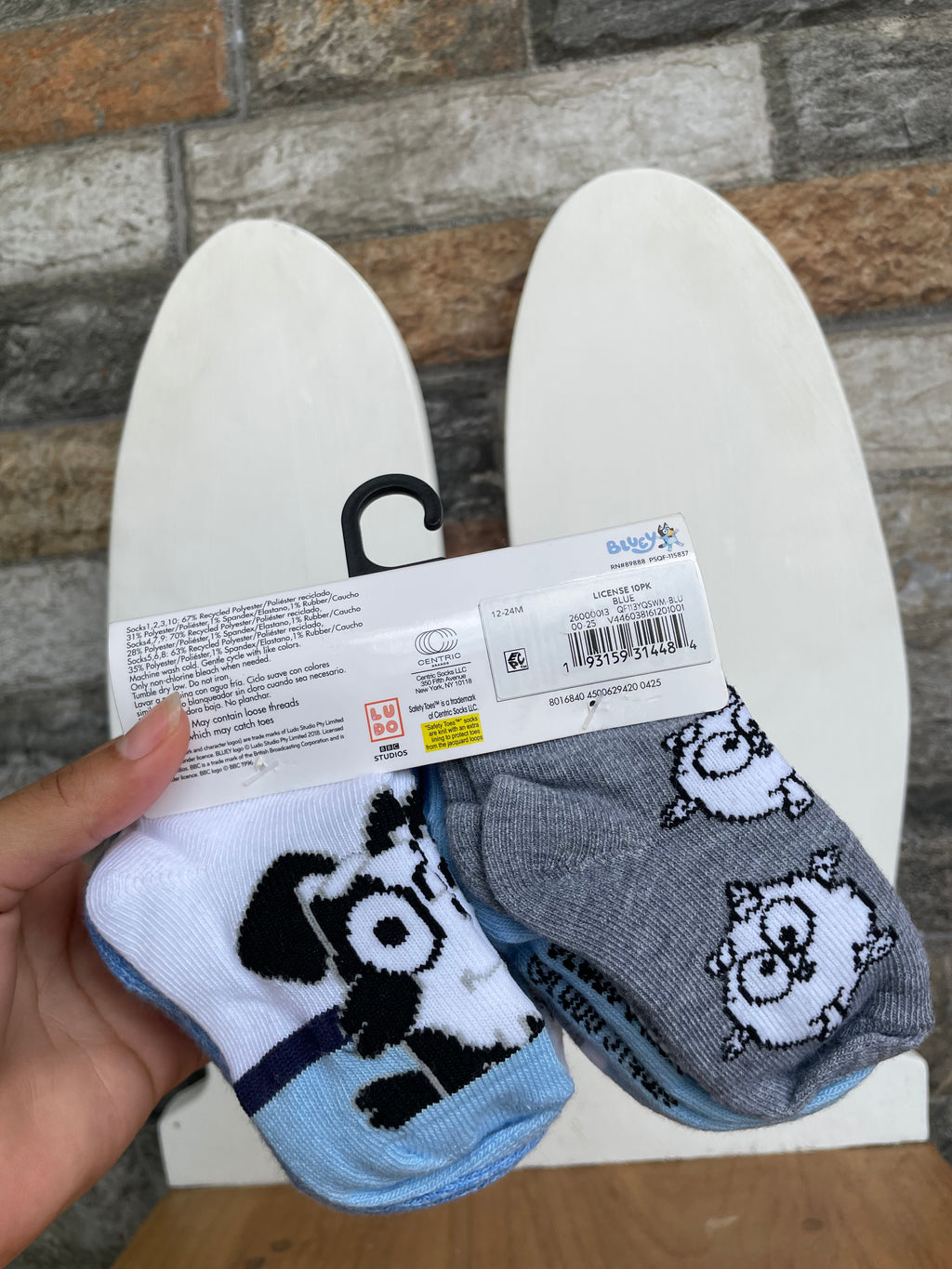 Bluey | 10 pares de calcetines