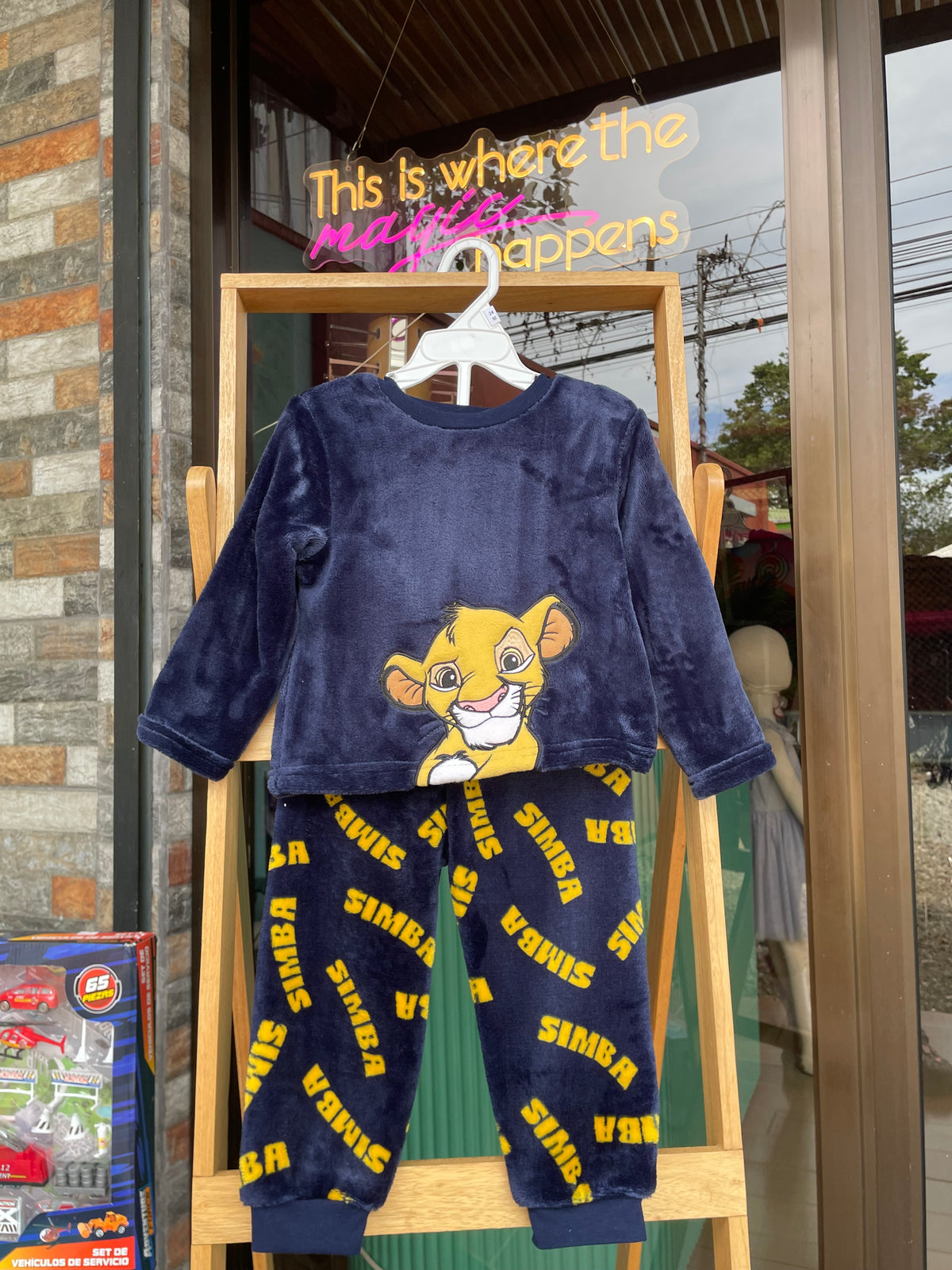 Pijama del Rey León