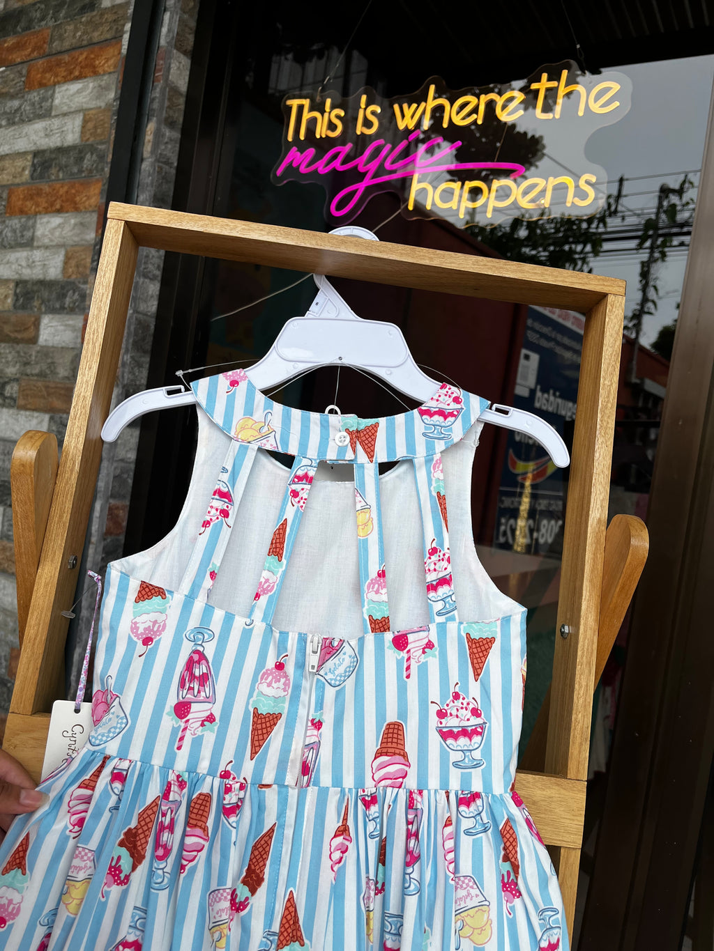 Vestido de helados, 6 años 💕