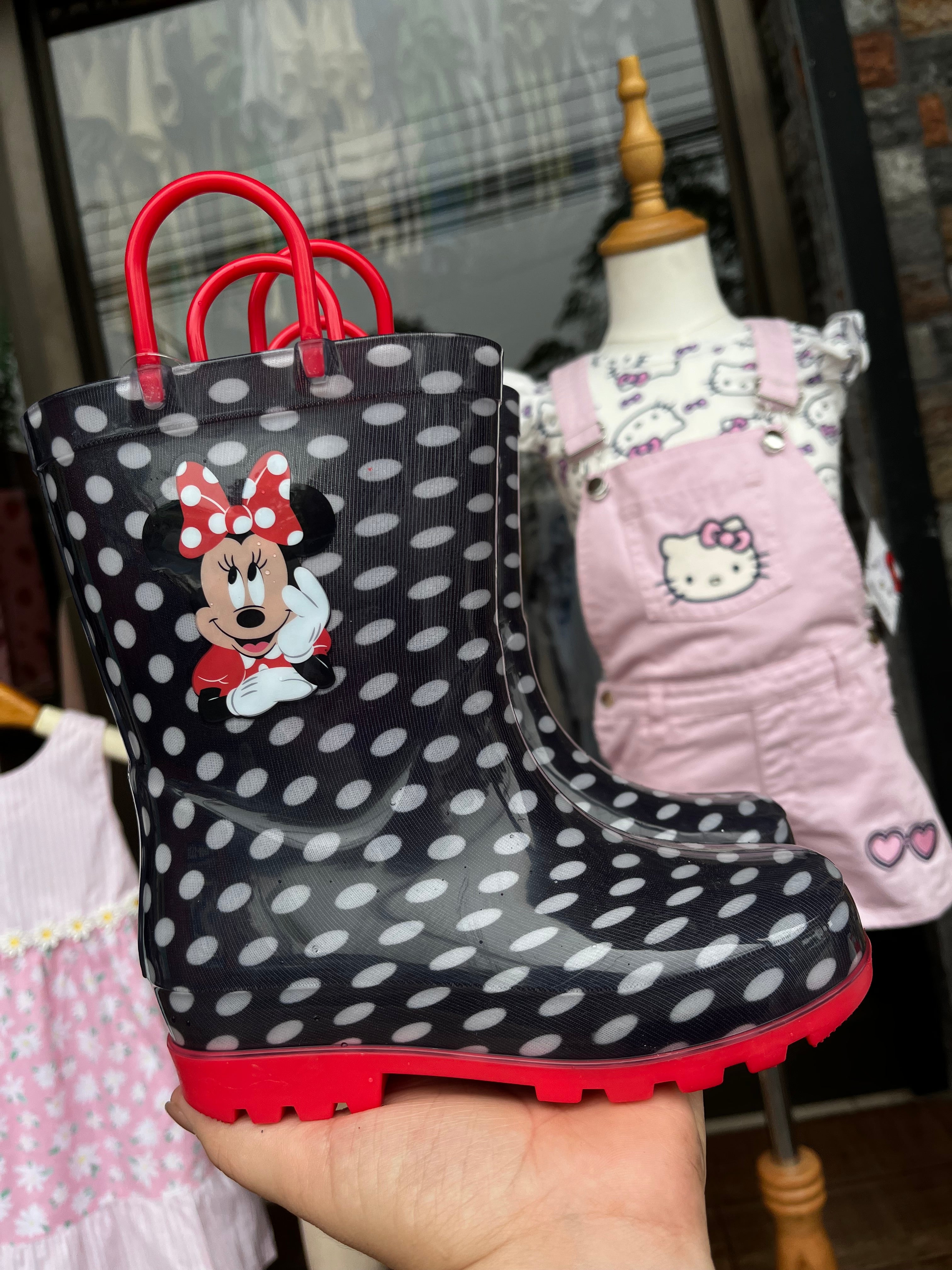 Minnie | botas de hule ❤️