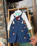 Minnie Mouse | set de overall denim