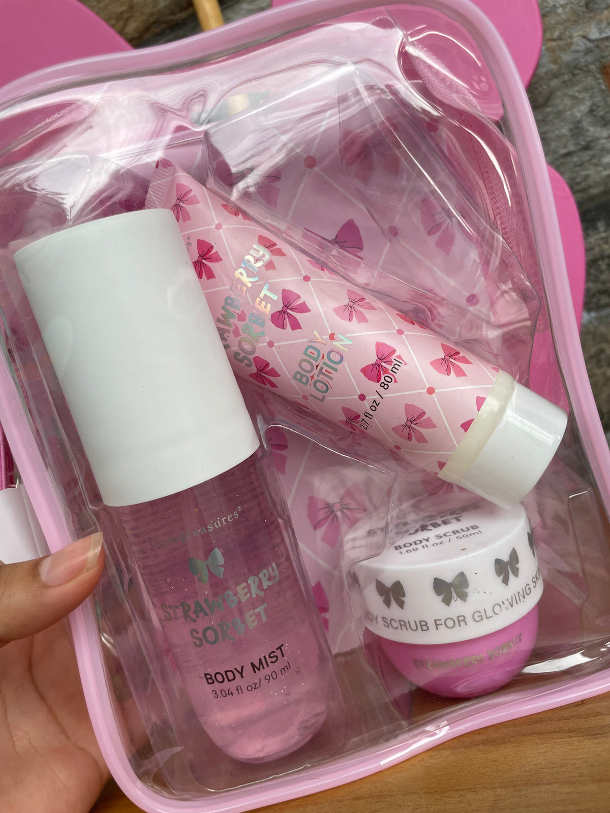 Body care travel kit 👧🏻