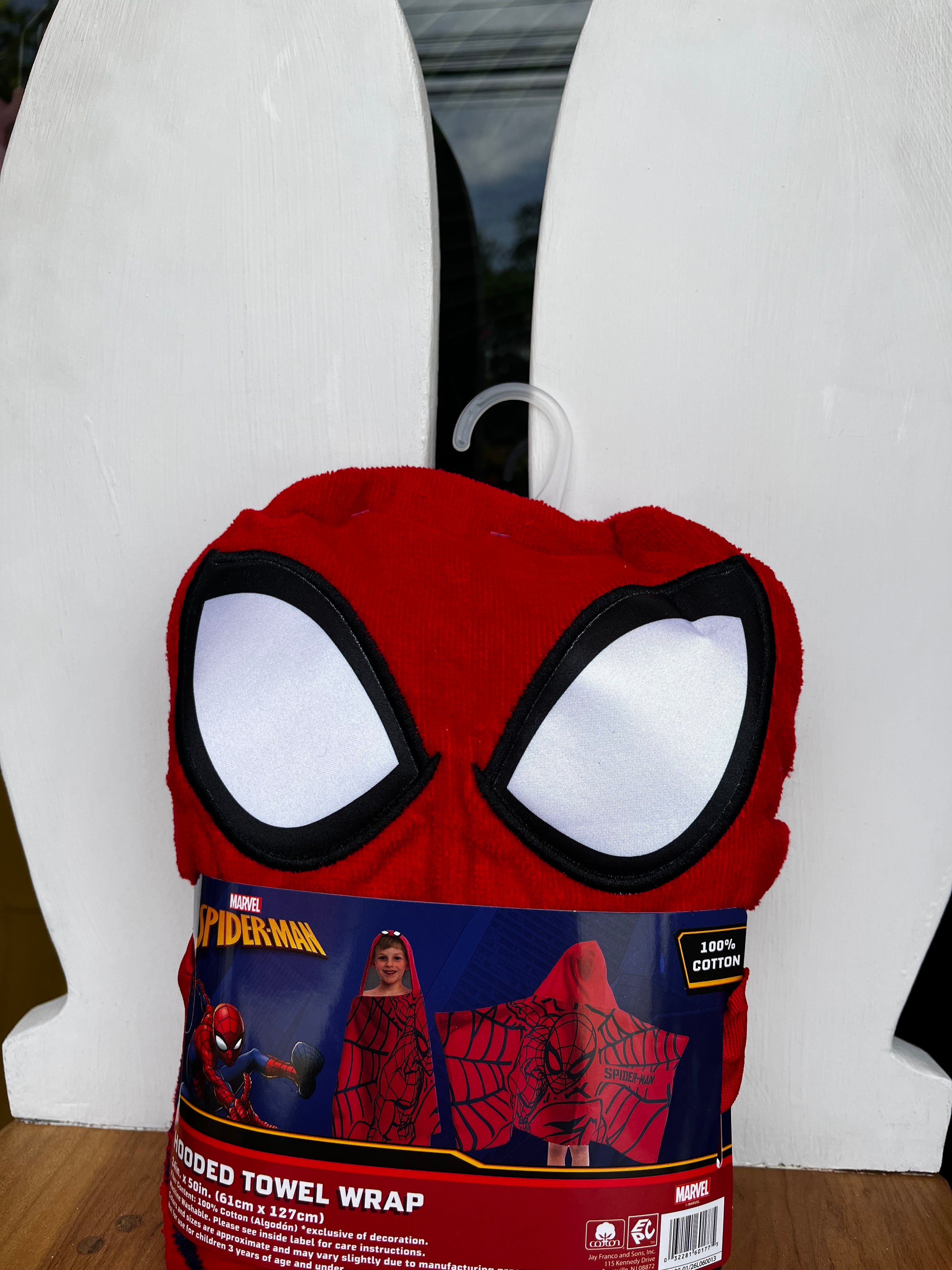 Hooded Towel Wrap| Spiderman🕷️
