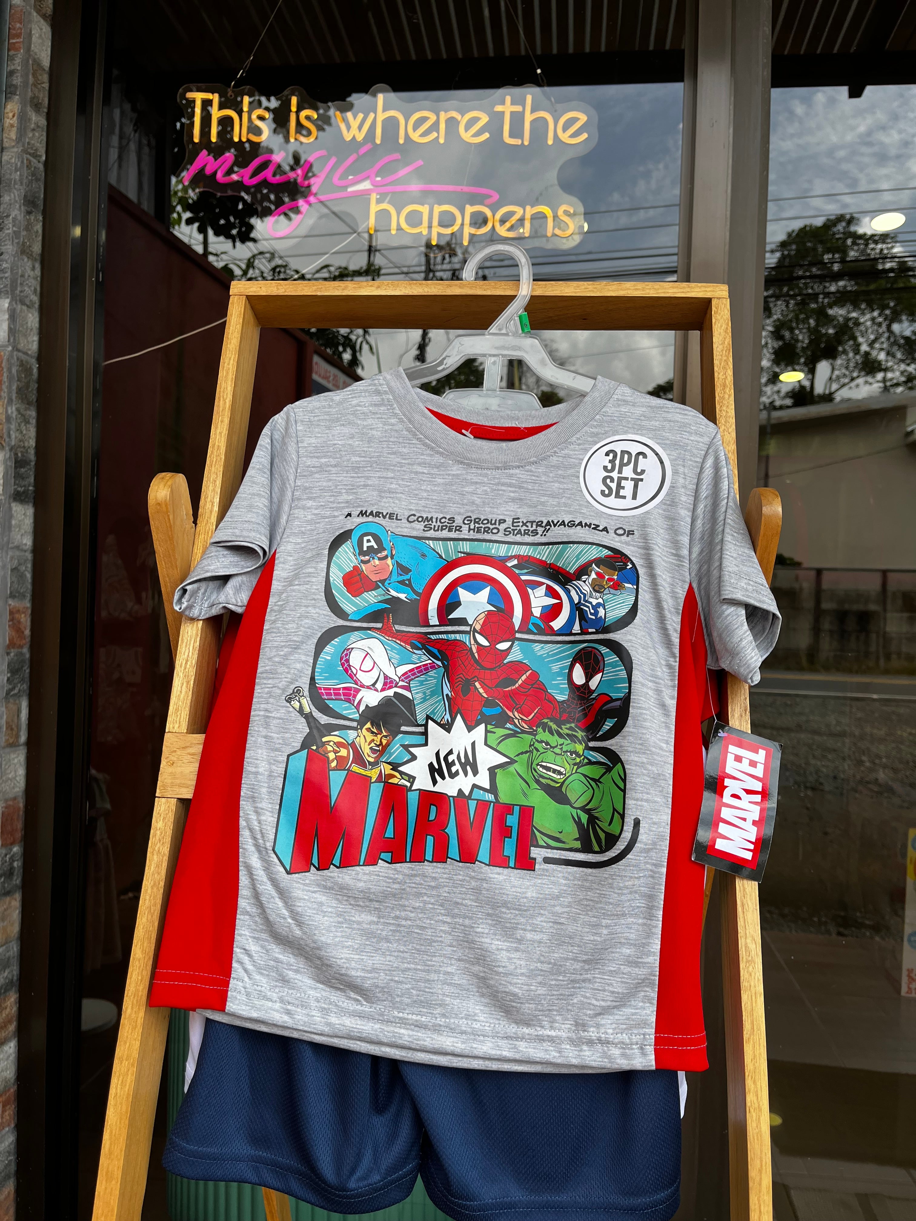 Marvel set | 3 piezas