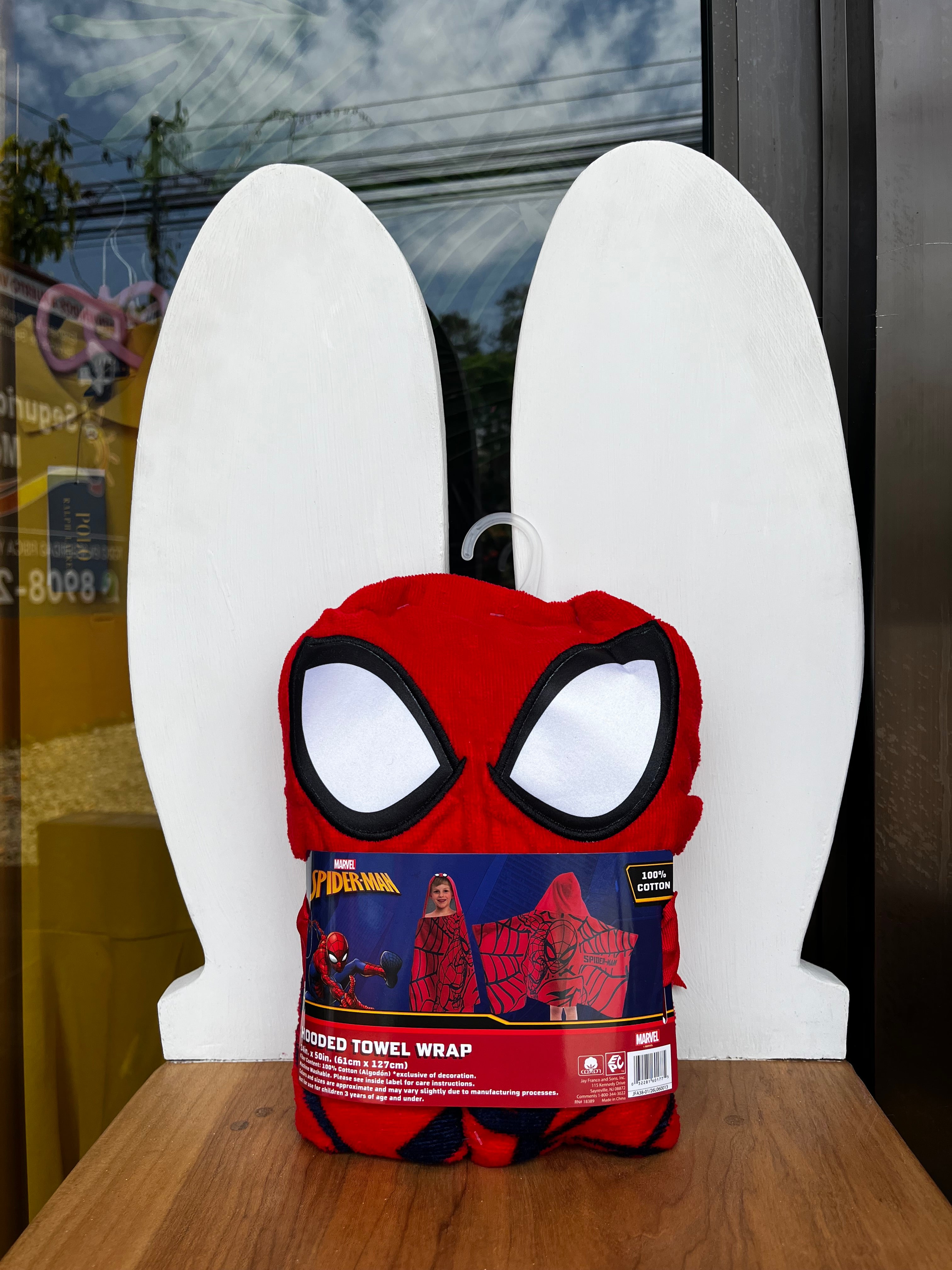 Hooded Towel Wrap| Spiderman🕷️