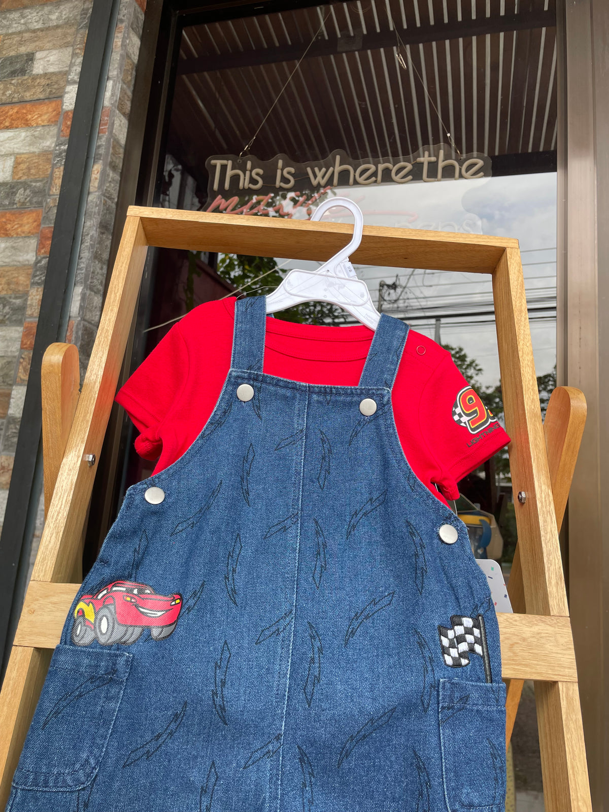 Cars set con overall