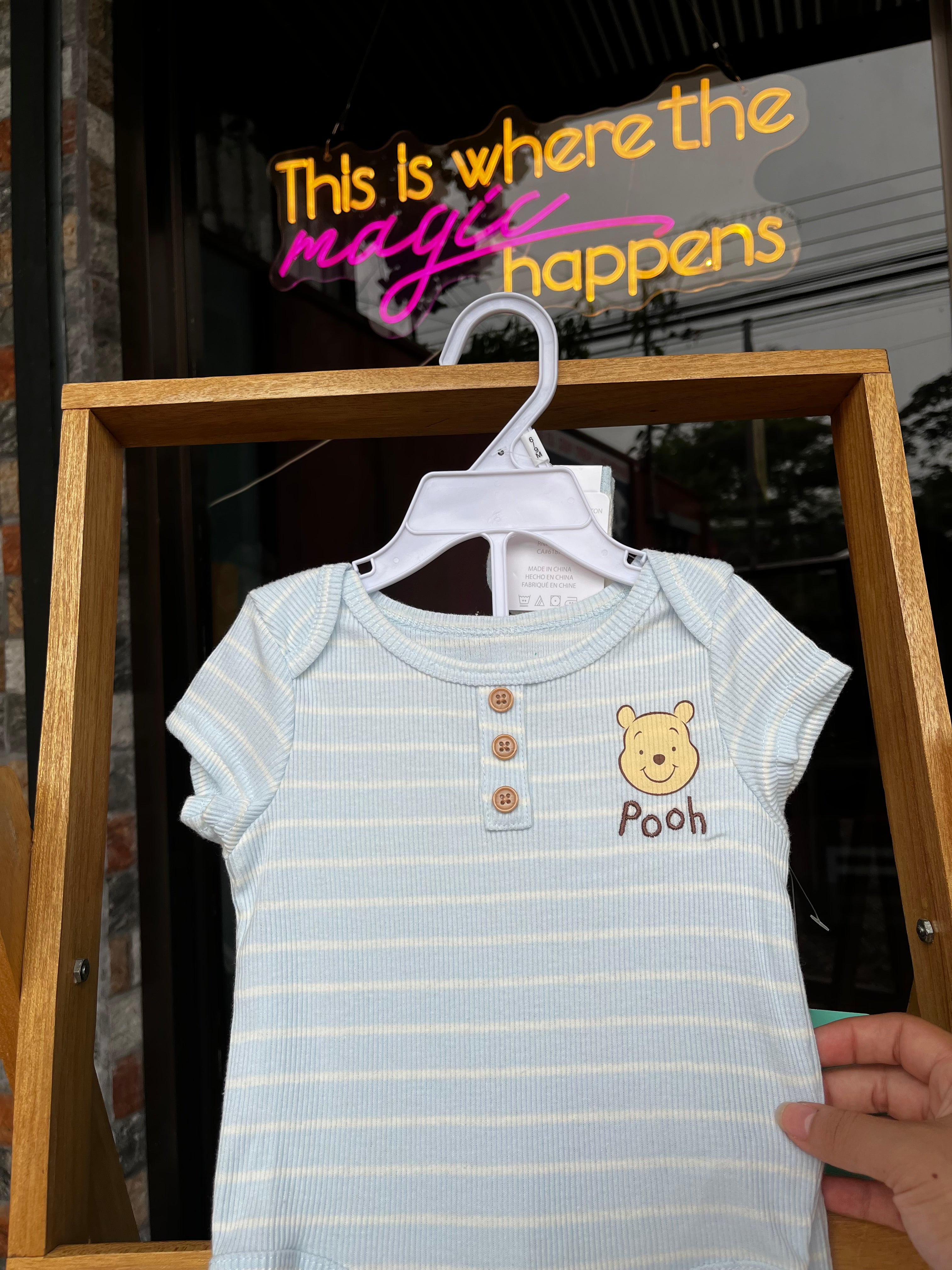 Pooh set| 6-9 Meses