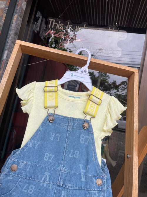 Aéropostale | set con overall denim