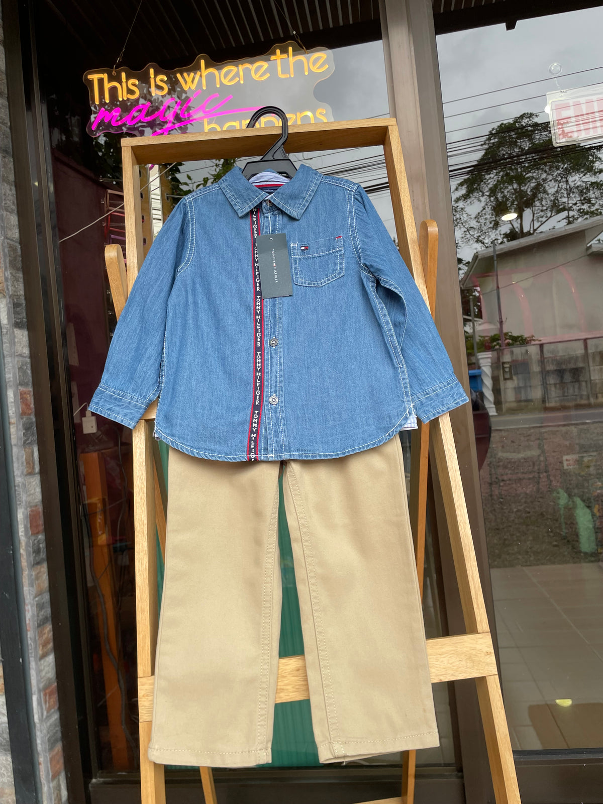 Tommy Hilfiger Outfit 🩵👦🏻