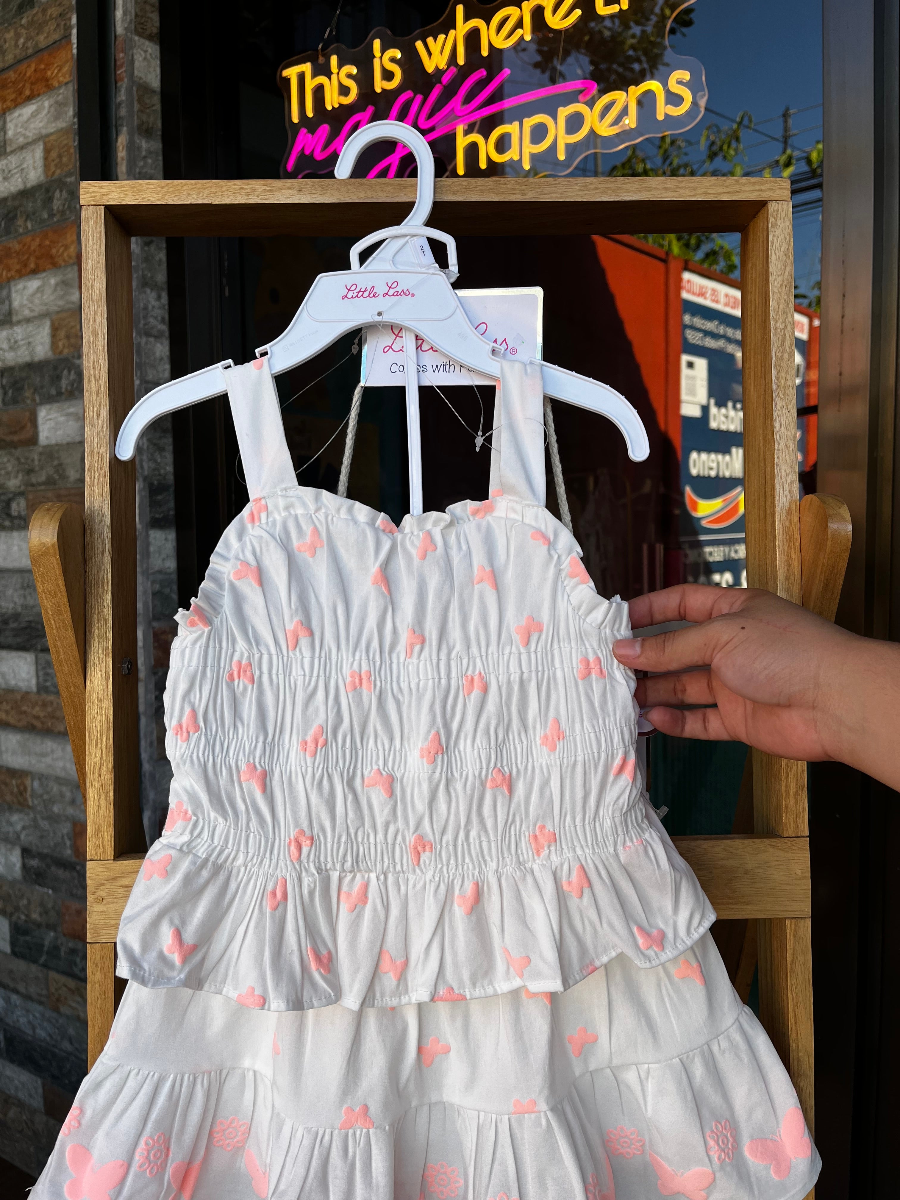 Girly white set| 4 años