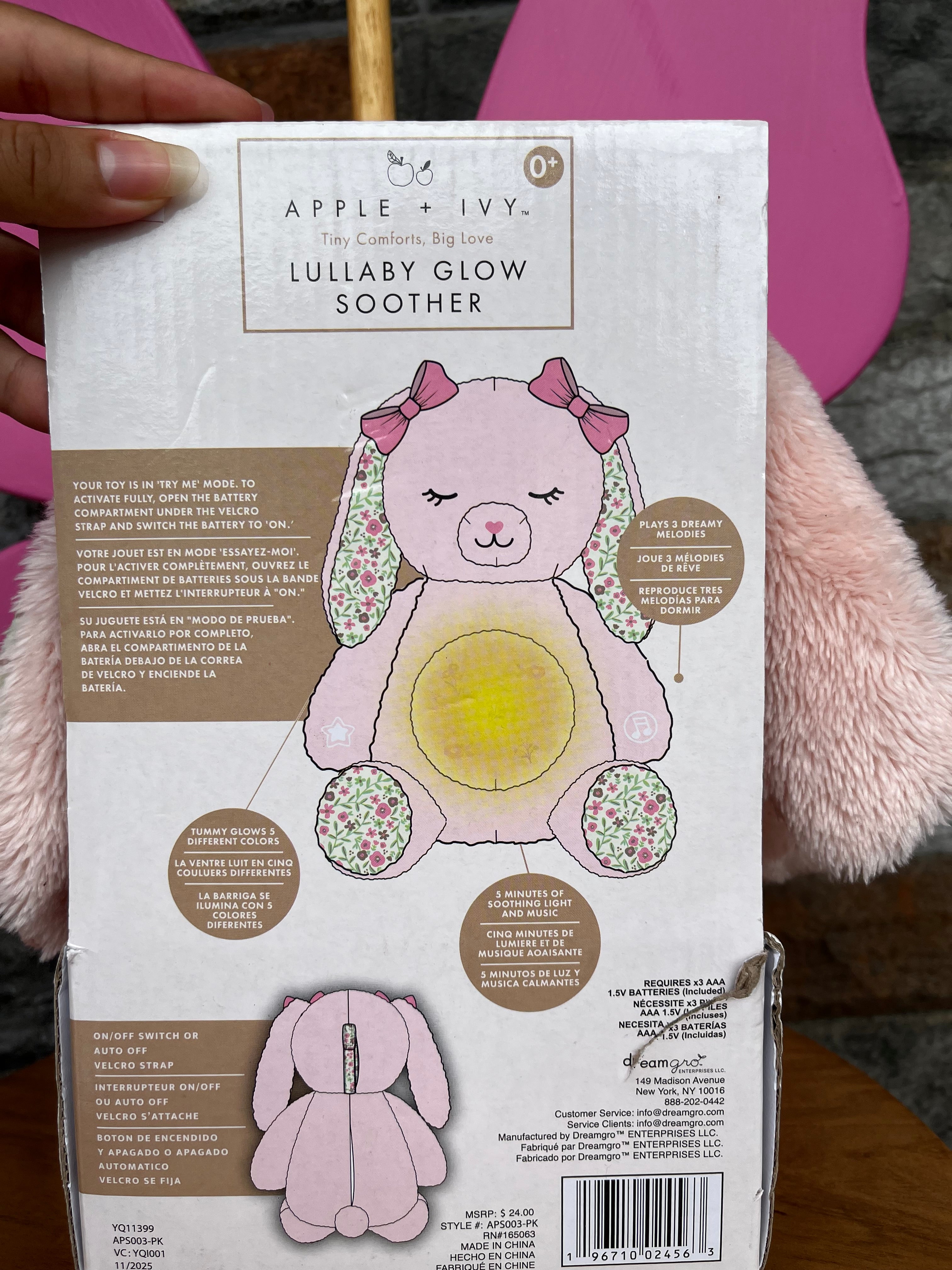 Lullaby glow soother 💕