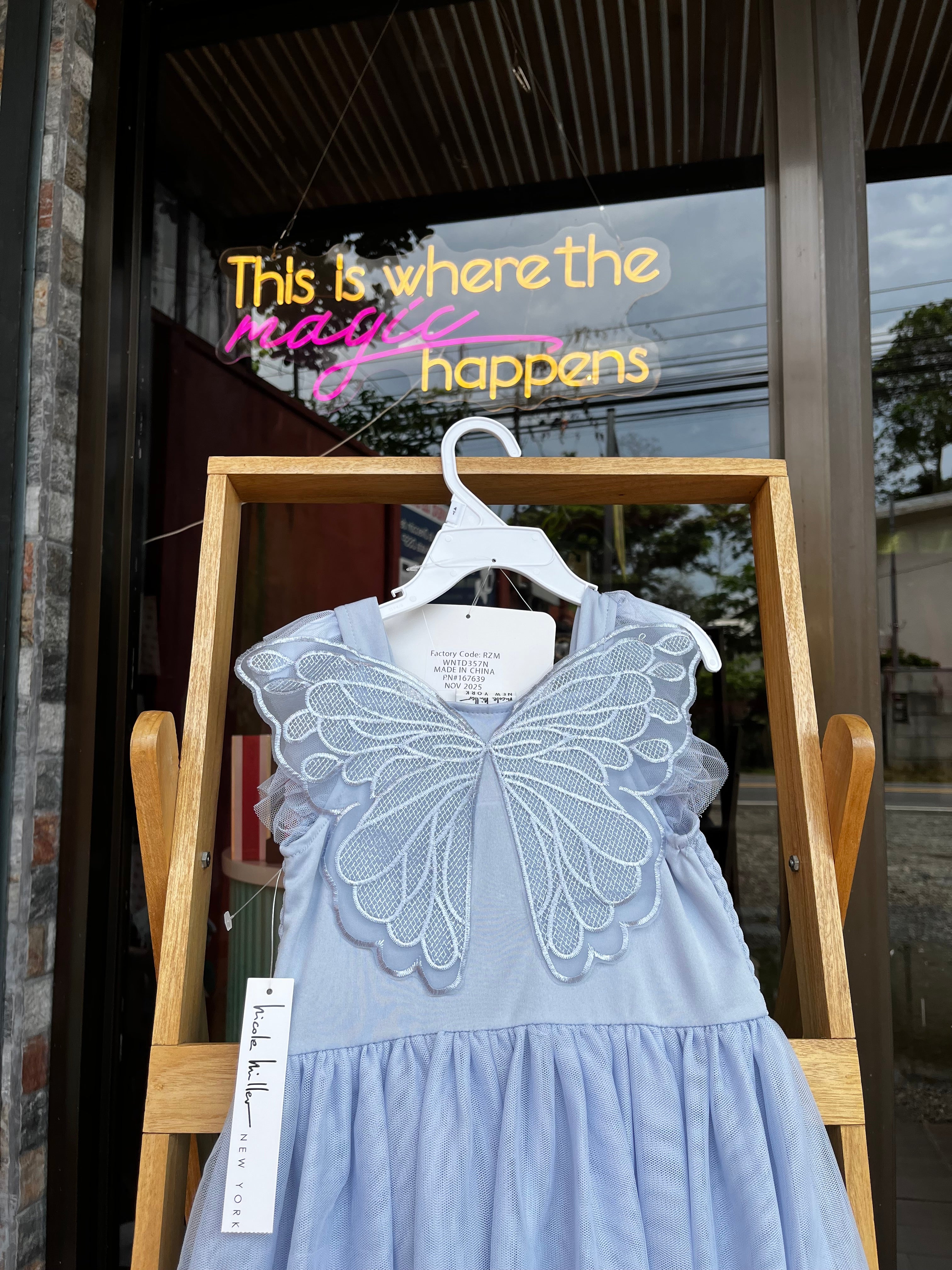 Butterfly dress
