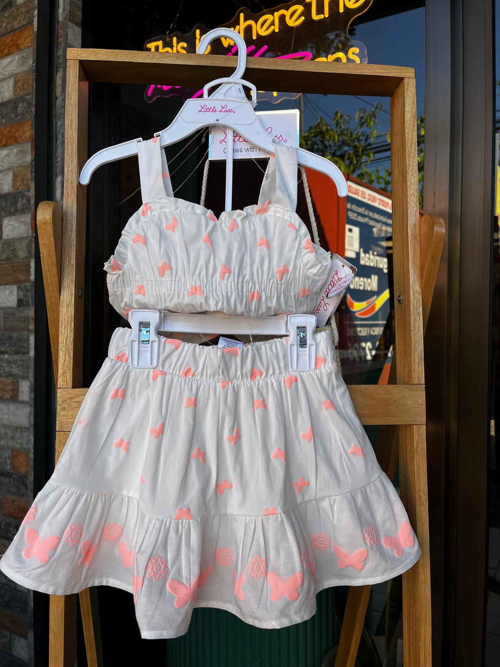 Girly white set| 4 años