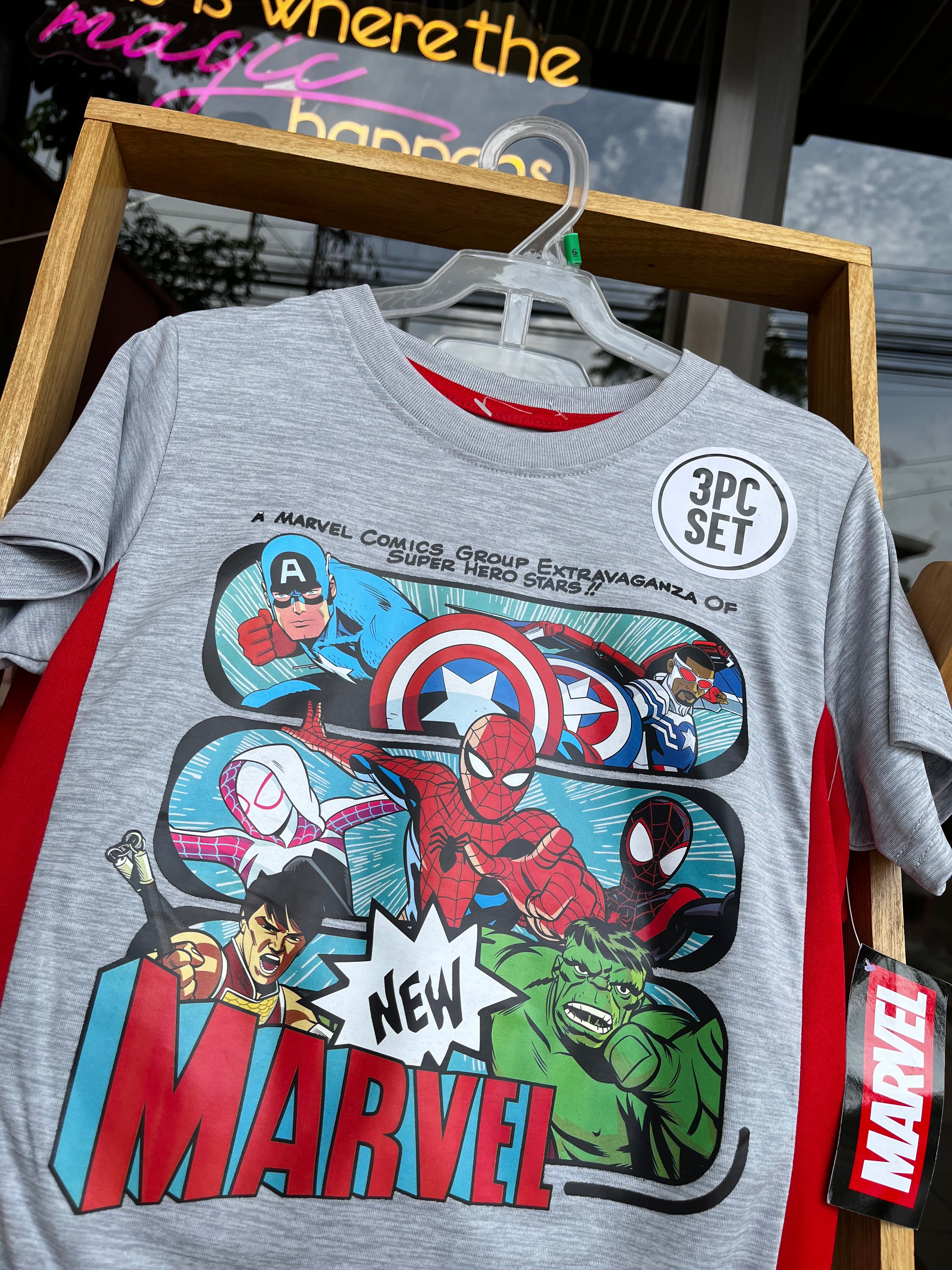 Marvel set | 3 piezas