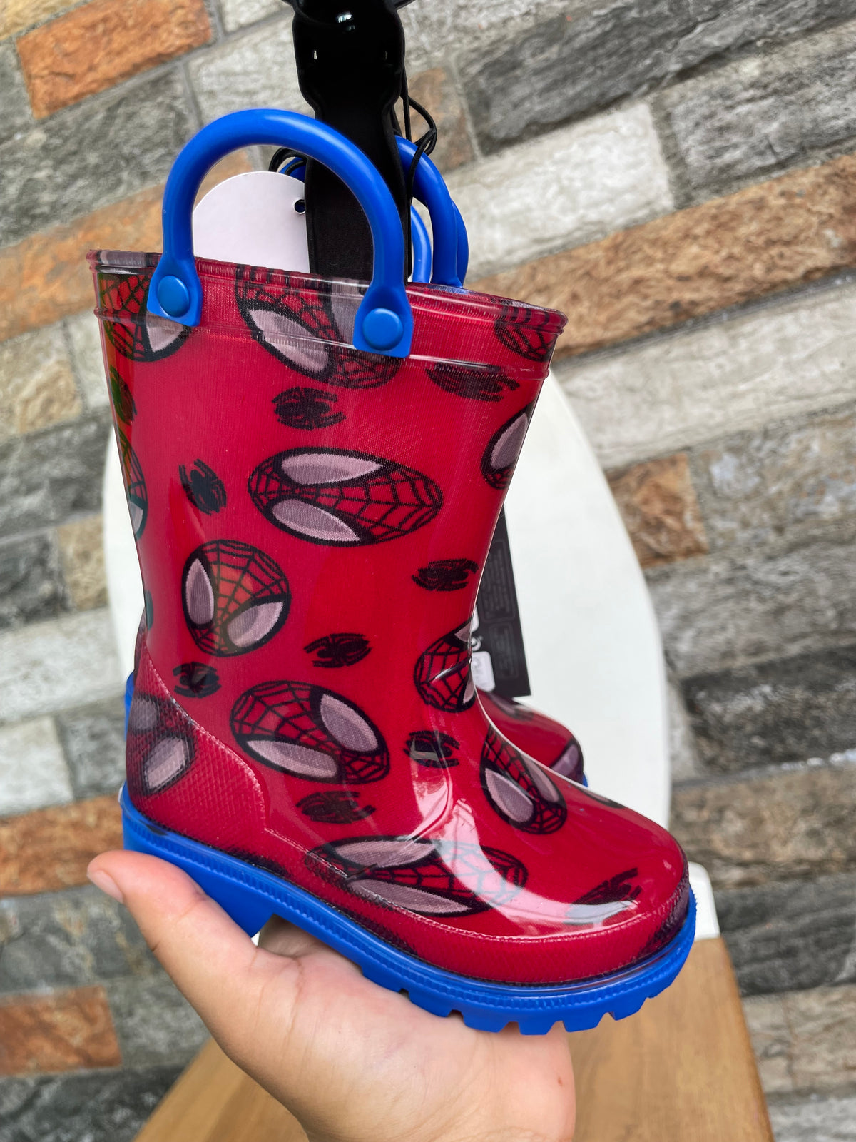 Spiderman | botas de hule