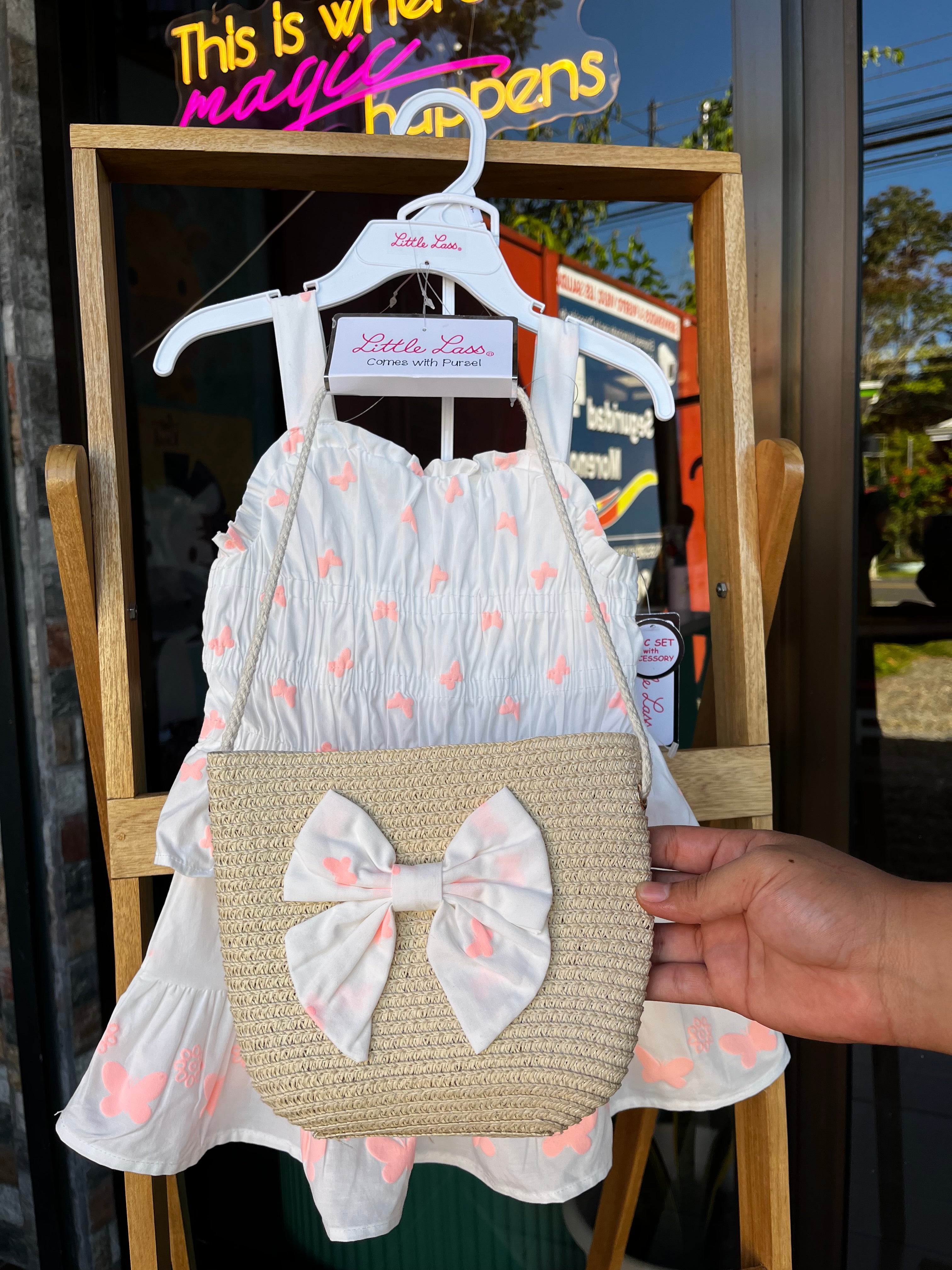 Girly white set| 4 años