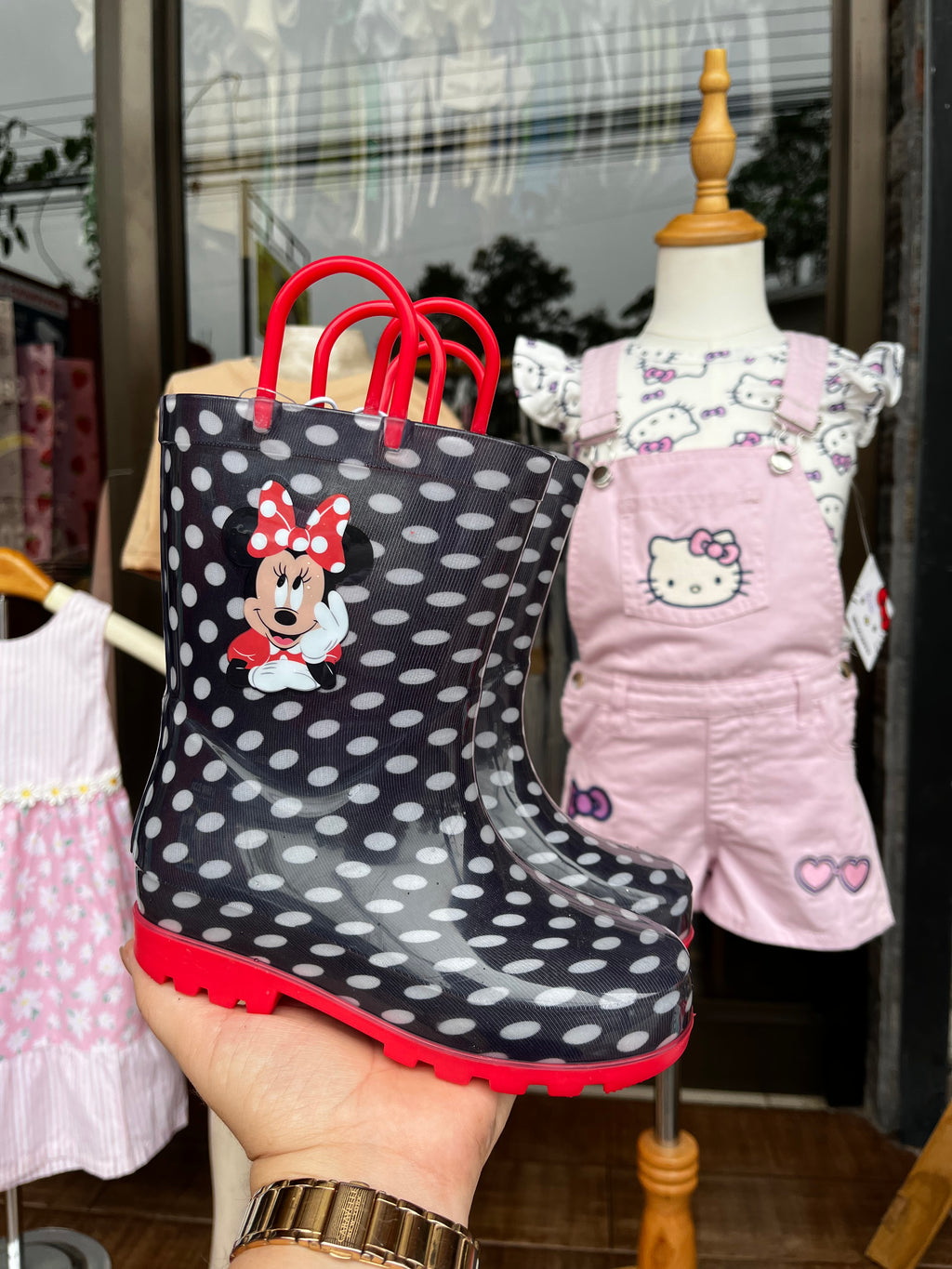 Minnie | botas de hule ❤️