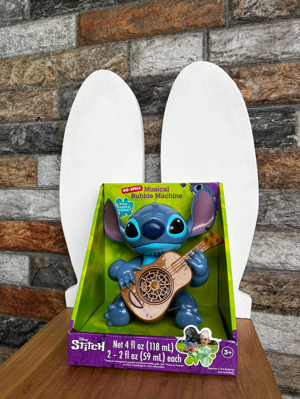 Stich 🫧 máquina musical y burbujas 🫧