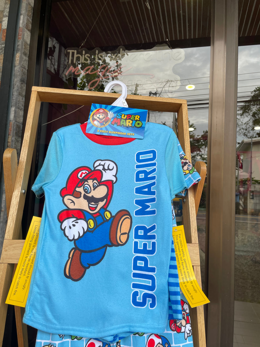 Súper Mario | pijama de 4 piezas