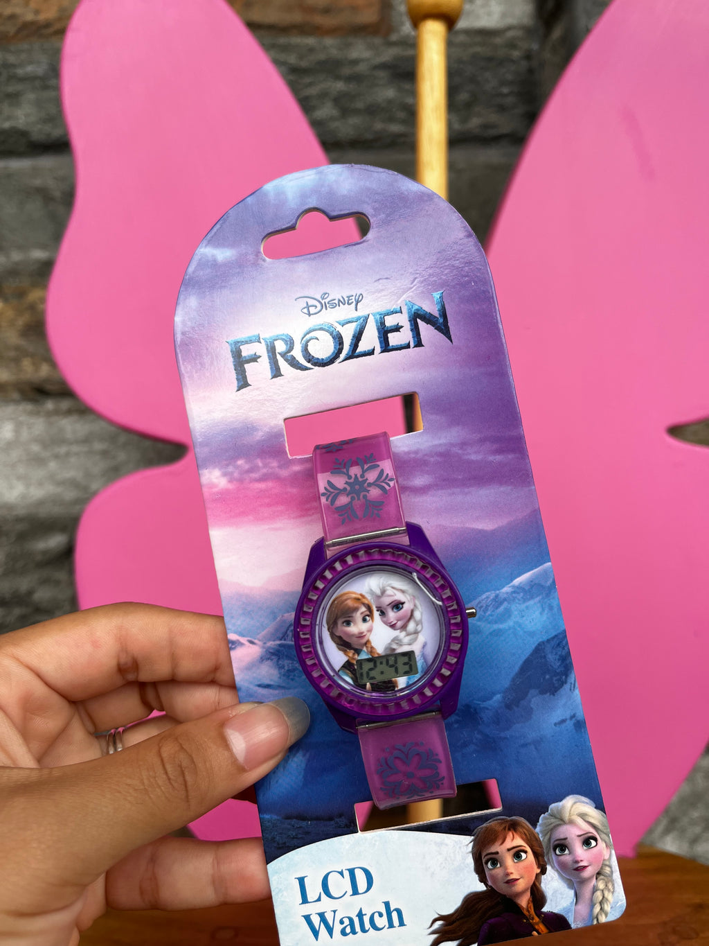 Frozen | reloj digital
