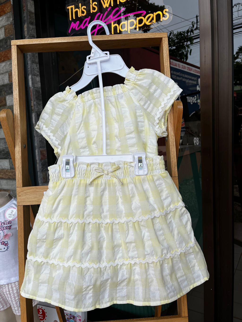 Yellow pretty girl