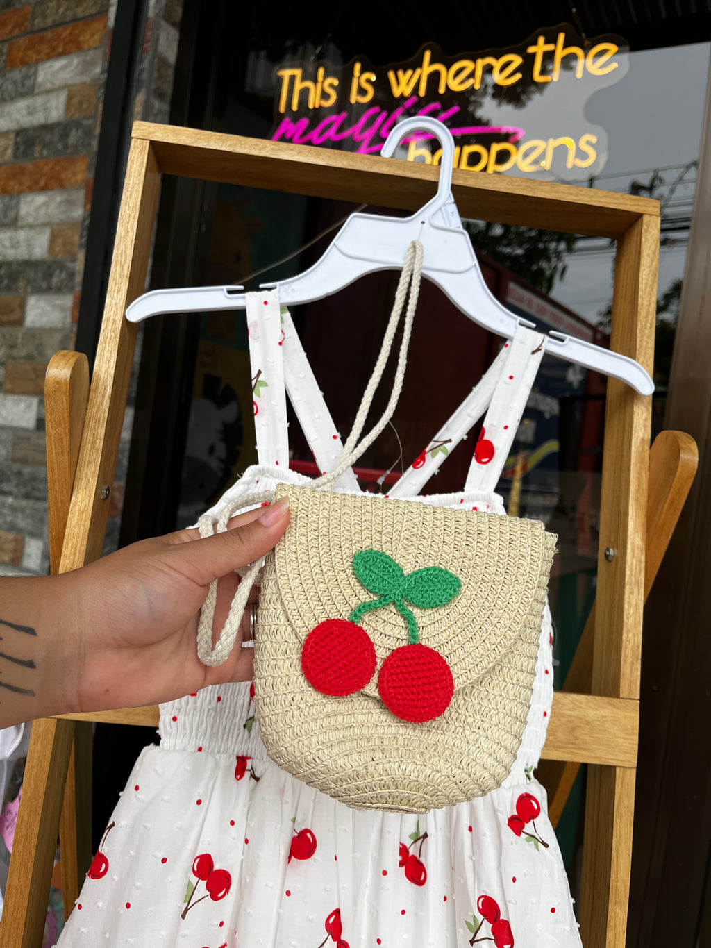 Cherry dress 🍒 12 años
