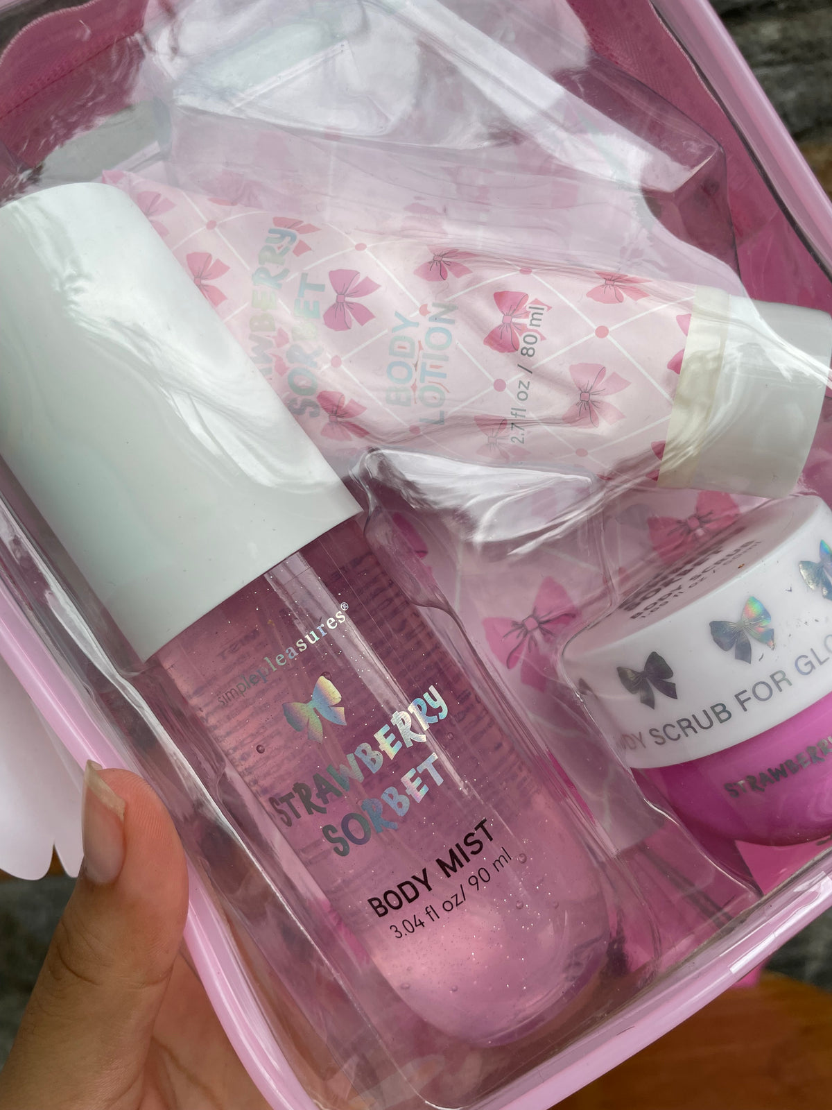 Body care travel kit 👧🏻