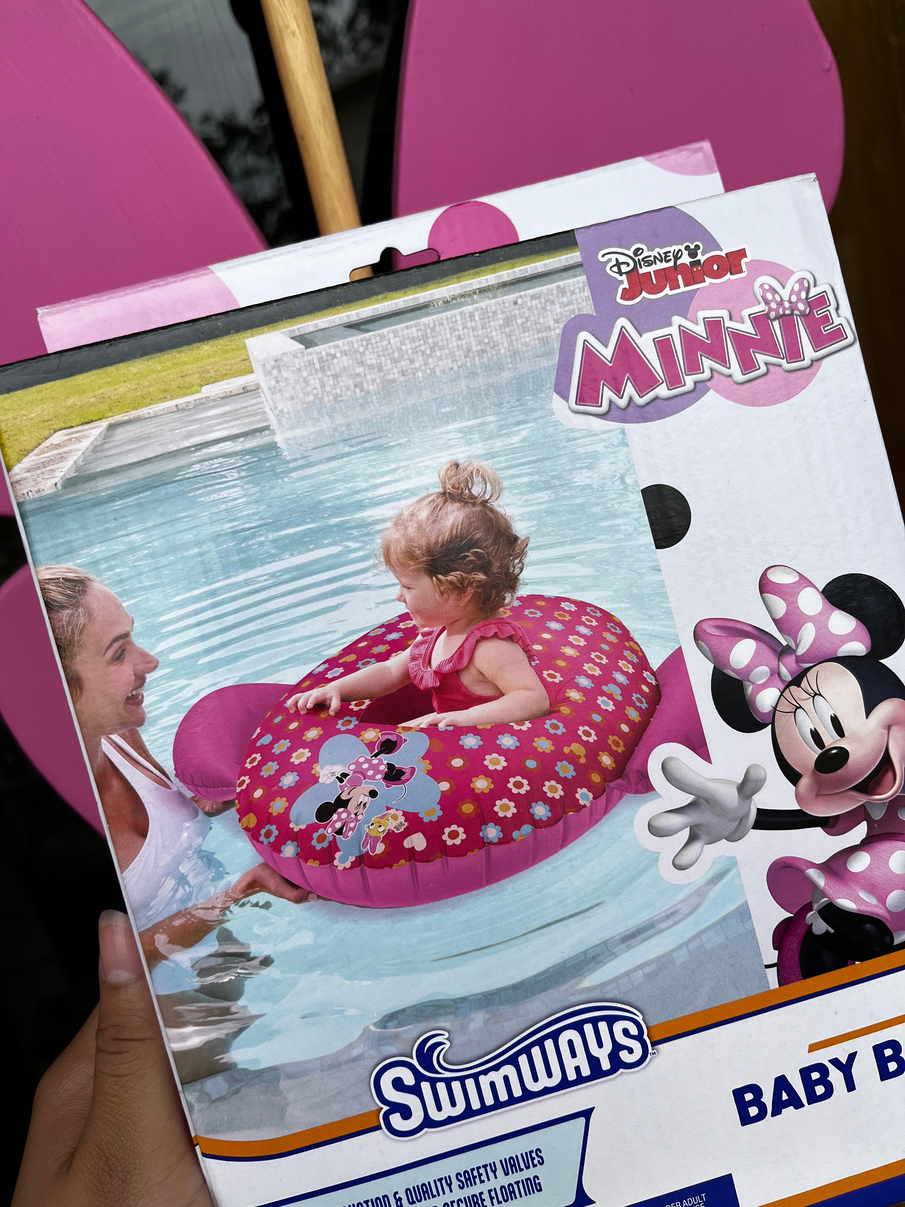 Minnie Mouse flotador 🛟