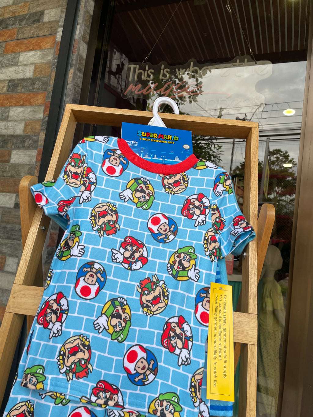Súper Mario | pijama de 4 piezas