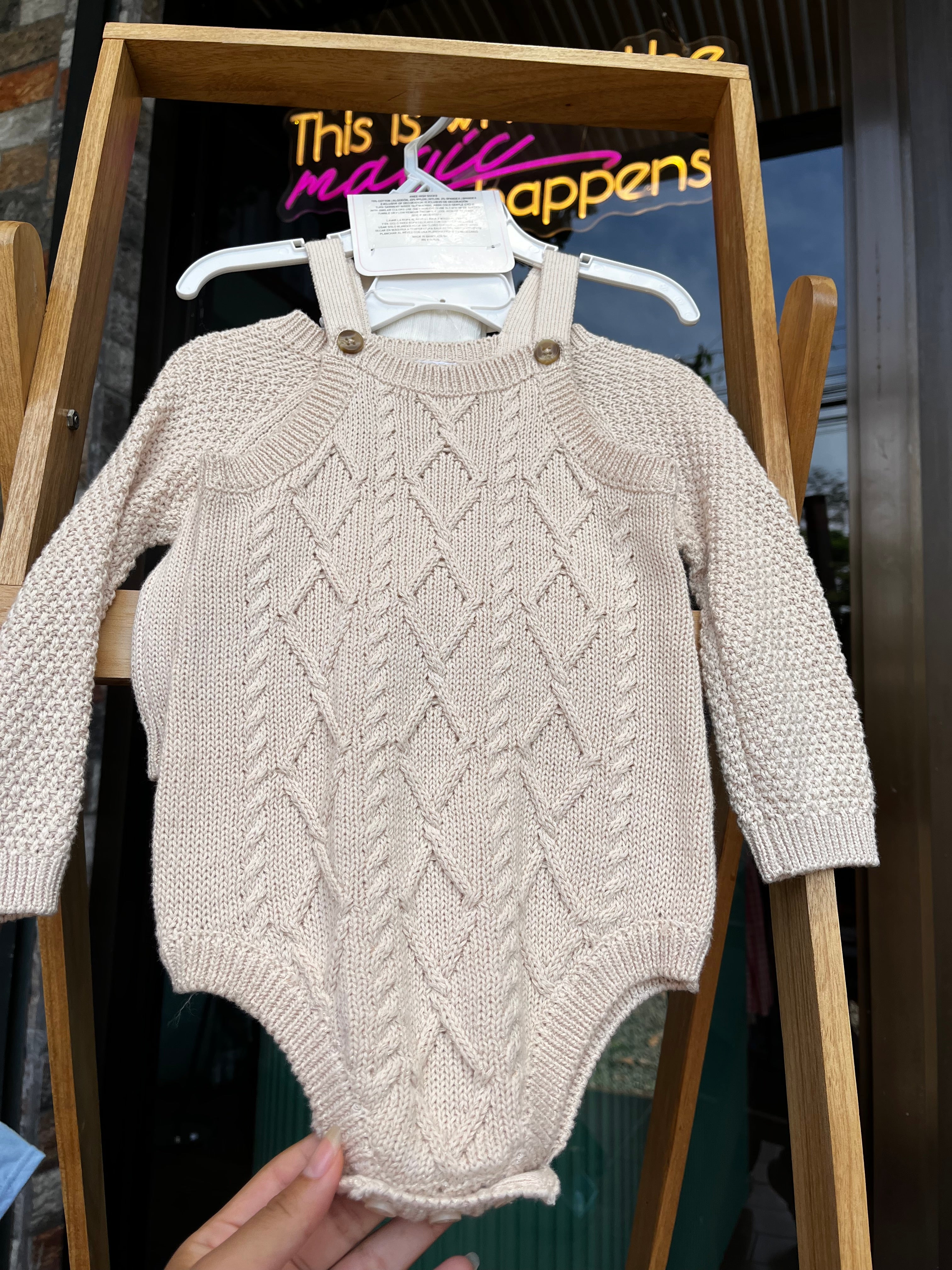 Set tejido para niña| 18 meses