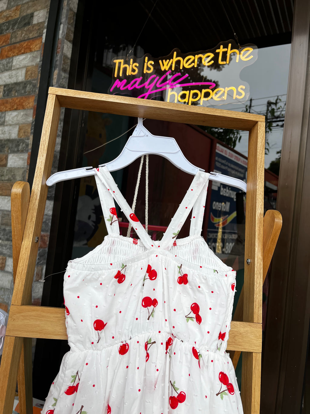 Cherry dress 🍒 12 años