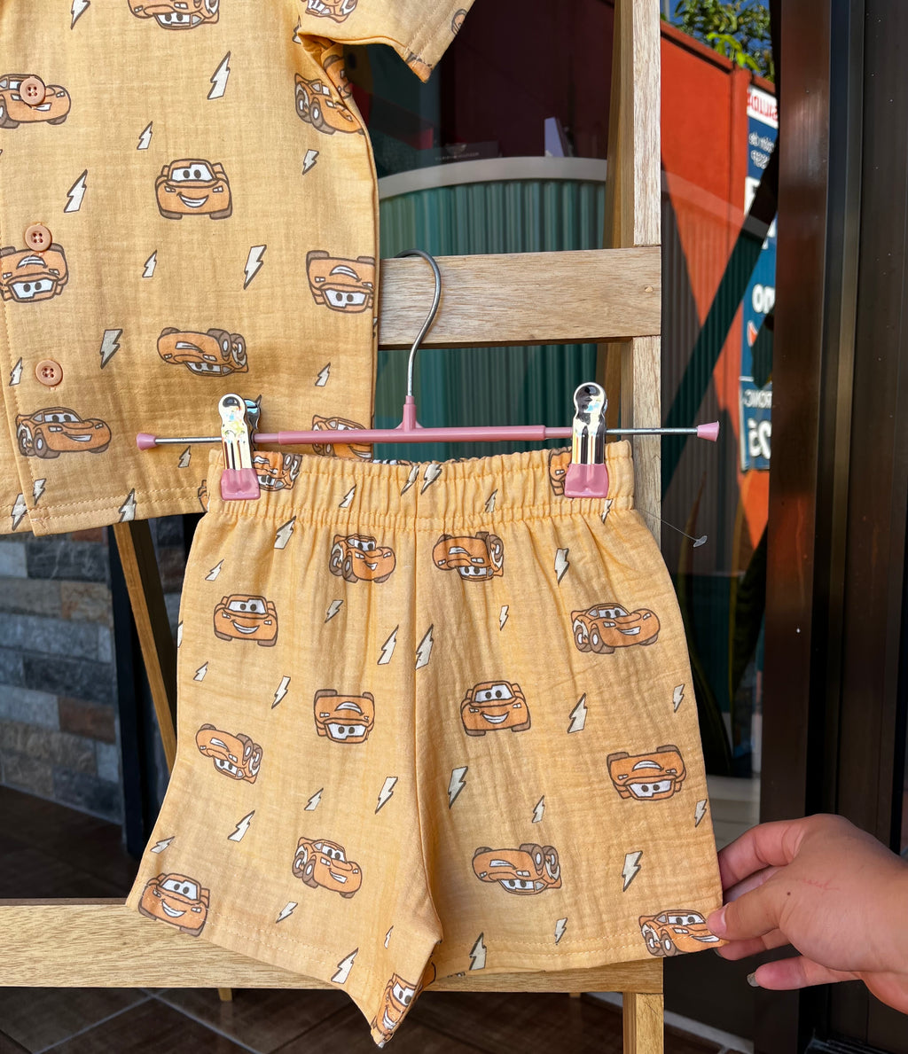 Cars orange set