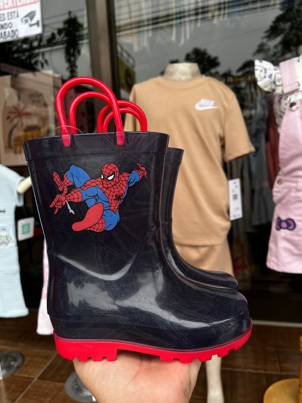 Spiderman | botas de hule 🕷️