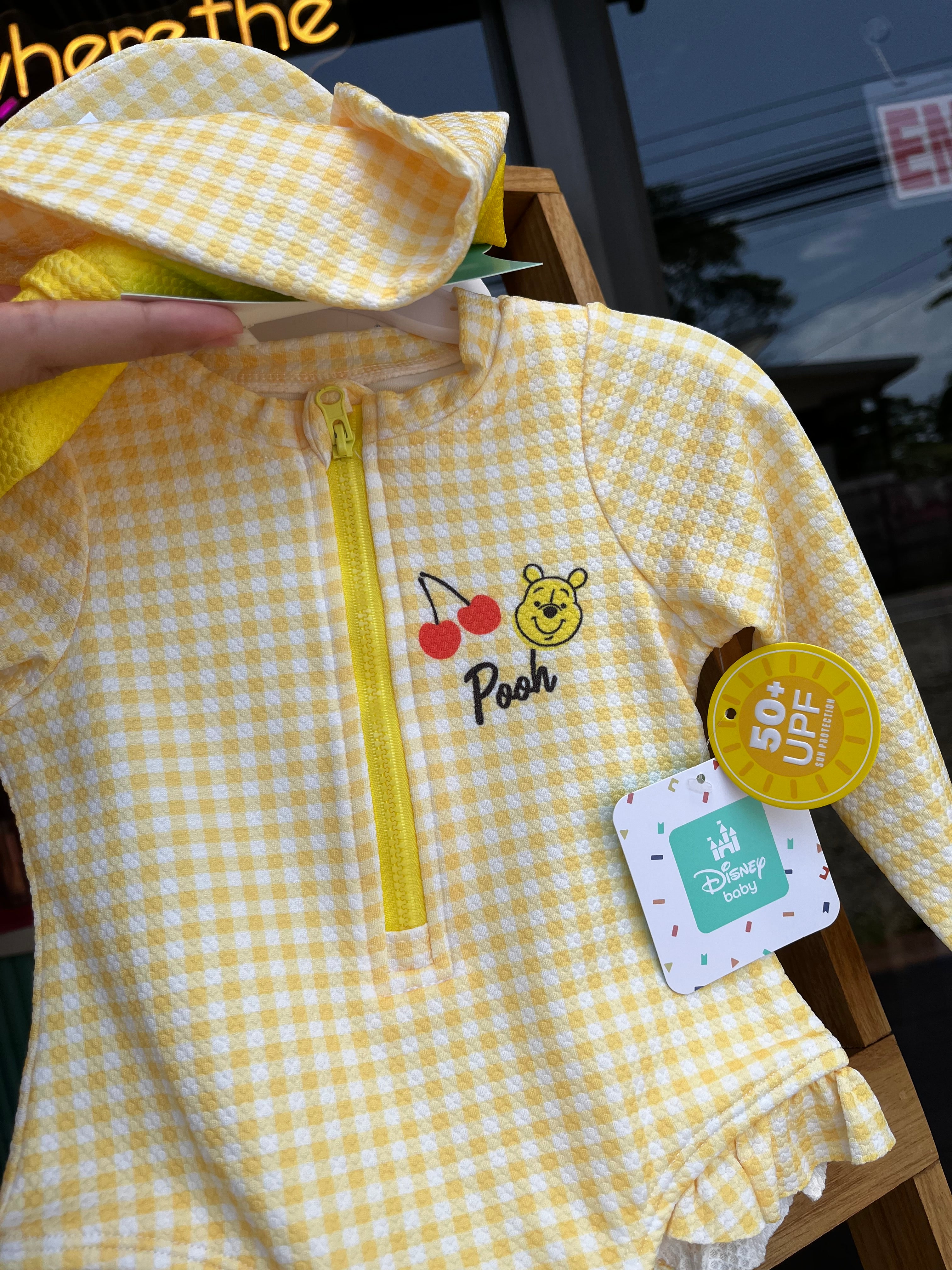Pooh | bikini + bucket hat