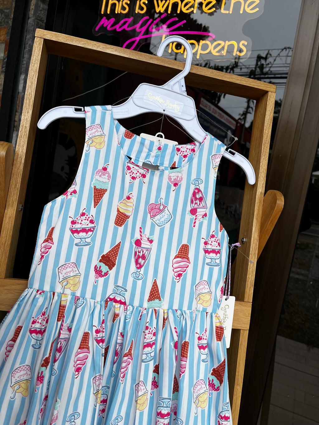Vestido de helados, 6 años 💕