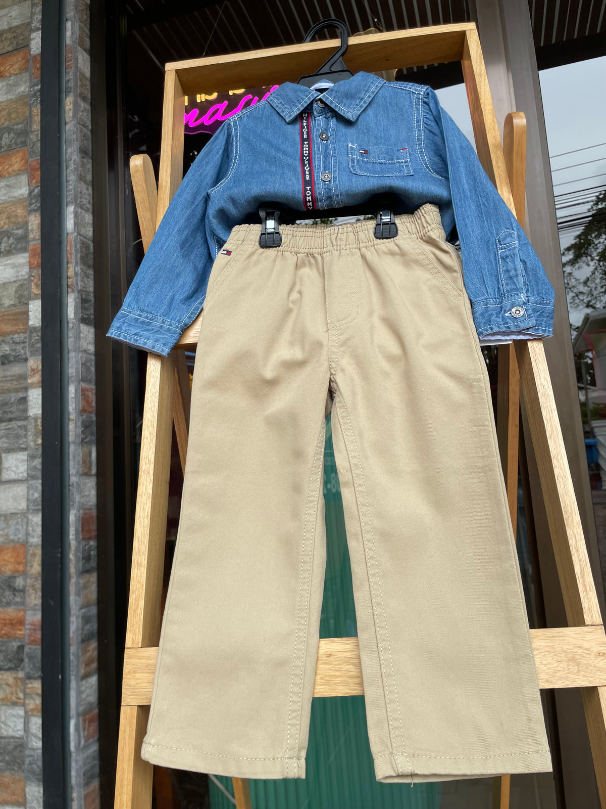 Tommy Hilfiger Outfit 🩵👦🏻